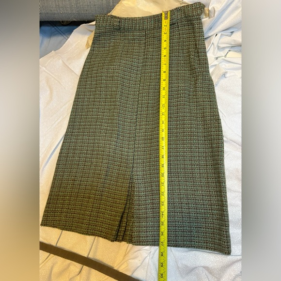 Vintage British Walker Summit of Boston Wool Skirt - Picture 5 of 11